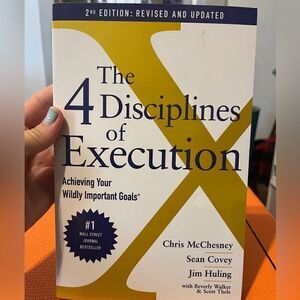 Self Help Book. The 4 Disciplines Of Execution